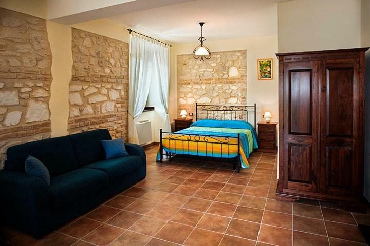 Il Poggio Dei Pettirossi Apartman Pettorano sul Gizio Kültér fotó