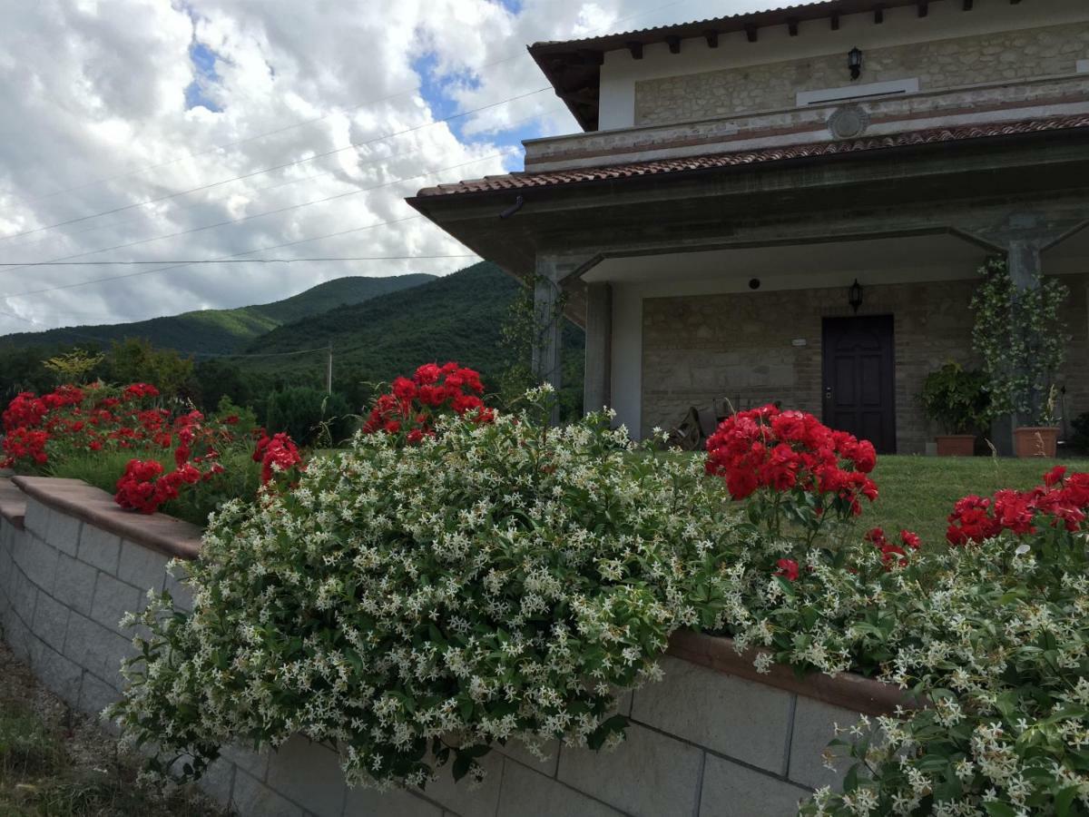 Il Poggio Dei Pettirossi Apartman Pettorano sul Gizio Kültér fotó